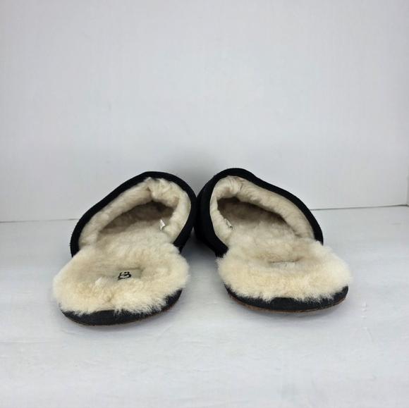 UGG Men\'s Scuff Slip-On Suede Black Sheepskin Men\'s Slippers Comfort Size 11 main image 12